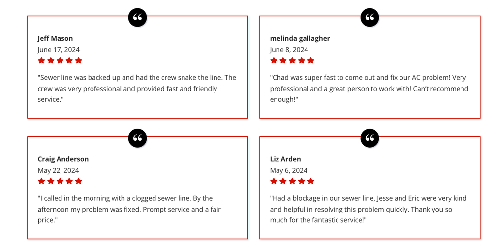 Slide of Sloan Plumbing Heating and AC