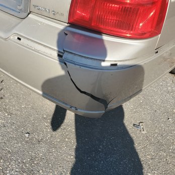 Transmission Experts - This is the bumper that they cracked at there shop that was not received like this. - Auto Repair Near Me - Columbus, Georgia Transmission Experts - This is the bumper that they cracked at there shop that was not received like this. - Auto Repair Near Me - Columbus, Georgia