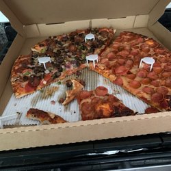 Jack's Pizza and Bar - Half combo - half pep and