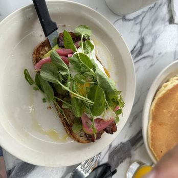 Martha's - Avocado Toast with applewood bacon mmm - American Near Me - Hermosa Beach, California Martha's - Avocado Toast with applewood bacon mmm - American Near Me - Hermosa Beach, California