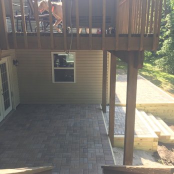 Maintenance Masters Property Services - a view of a deck and patio - Landscaping Near Me - Richfield, Ohio