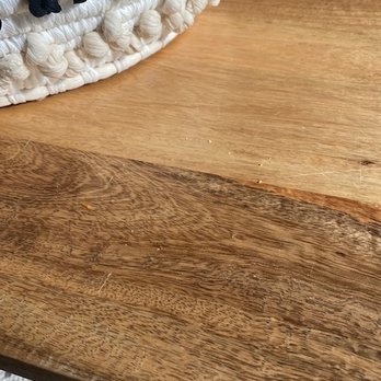 Zen Home Cleaning - Food crumbs on coffee table - Home Cleaning Near Me - New York, New York