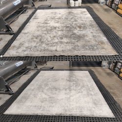 Lotus Cleaning - Viscose area rug cleaning - before and after pictures