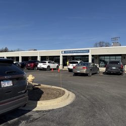 Secretary of State Drivers' Services Facility - New location of the strip mall across the other side