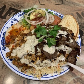 Falafel Corner - Combo Platter - Mediterranean Near Me - Sacramento, California