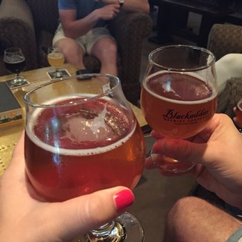 Blackadder Brewing Company - I have the blackadder lager and my husband has the blackadder double IPA - Breweries Near Me - Gainesville, Florida