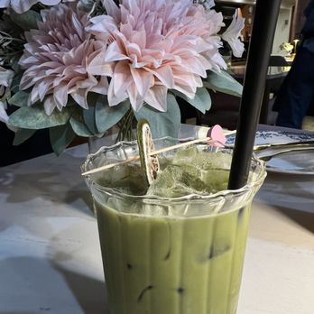 Enchant - iced strawberry matcha - Asian Fusion Near Me - Los Angeles, California
