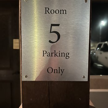 Kanab Suites - This is their "ADA disability" parking space only if you stay in room 5 - Hotels Near Me - Kanab, Utah