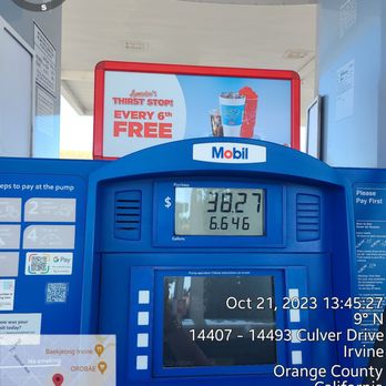 Circle K - a blue gas pump with a clock on it - Convenience Stores Near Me - Irvine, California Circle K - a blue gas pump with a clock on it - Convenience Stores Near Me - Irvine, California