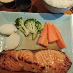 Teriyaki salmon Teriyaki salmon