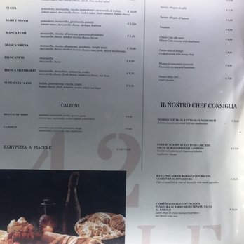 A Le Tole - Check out their menu before you commit! - Pizza Near Me - Venezia, VE