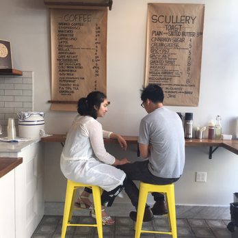Scullery - The menus and some of the seating. - Coffee & Tea Near Me - San Francisco, California Scullery - The menus and some of the seating. - Coffee & Tea Near Me - San Francisco, California
