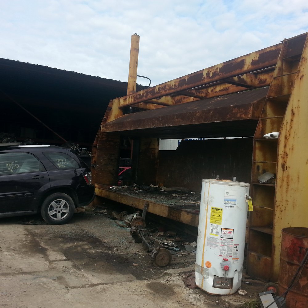 For Less Auto Parts - Machine to crush cars - Auto Parts & Supplies Near Me - Houston, Texas For Less Auto Parts - Machine to crush cars - Auto Parts & Supplies Near Me - Houston, Texas