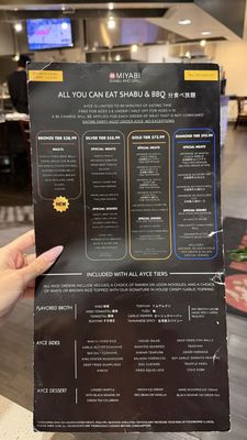 Menu photo 7 Miyabi Shabu And Grill Irvine, CA