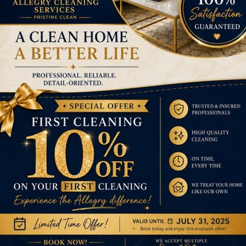 1. Allegry Cleaning Services