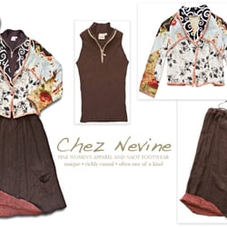 Chez Nevine - Some of many beautiful styles to chose from our boutique.