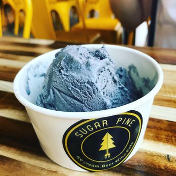 Sugar Pine - Black Sesame ice cream - Japanese Near Me - Austin, Texas Sugar Pine - Black Sesame ice cream - Japanese Near Me - Austin, Texas