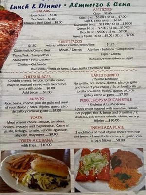 Menu photo 3 Los Amigos Restaurant Lake Dallas, TX