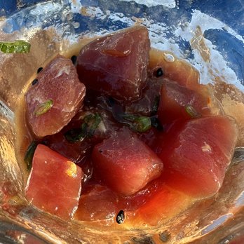 Sam's Chowder House - Ahi Tuna Poke - Seafood Near Me - Half Moon Bay, California Sam's Chowder House - Ahi Tuna Poke - Seafood Near Me - Half Moon Bay, California