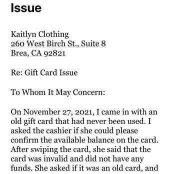 Kaitlyn Clothing - Proof of emails sent - Women's Clothing Near Me - Brea, California Kaitlyn Clothing - Proof of emails sent - Women's Clothing Near Me - Brea, California