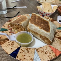 Veggie burrito