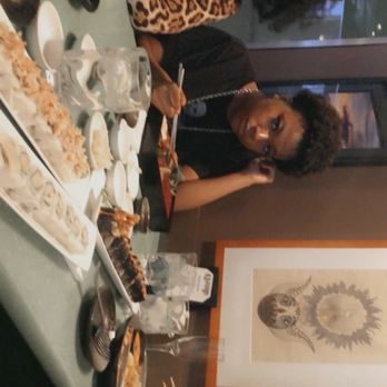 Ko Fusion - Friends and I enjoying our meal. Picture taken by my friend Angie. Don't mind my friend Brittany, she has a RBF! - Asian Fusion Near Me - Champaign, Illinois
