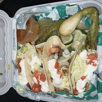Supermercado Campos - 2 Steak Tacos  1 Chicken Taco  1Shrimp Taco - Tacos Near Me - Aberdeen, Maryland