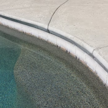 Bays Affordable Pool Tile Cleaning - Before cleaning. - Pool Cleaners Near Me