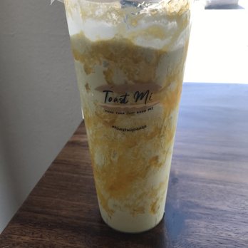 Toast Mi - Matcha Mango bubble tea - Vietnamese Near Me - Tacoma, Washington