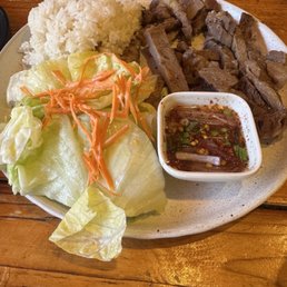 Crying Tiger (Ribeye) + Rice Crying Tiger (Ribeye) + Rice