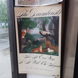 Old School Records - Decemberists poster for their new album arriving in June 2024