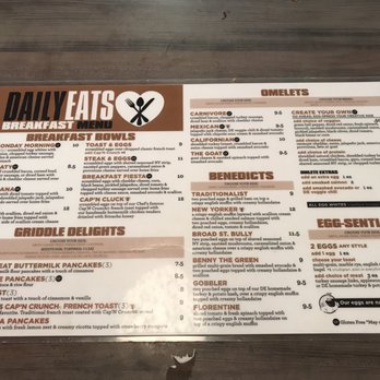 Daily Eats - Menu pg 1 - New American Near Me - Tampa, Florida Daily Eats - Menu pg 1 - New American Near Me - Tampa, Florida