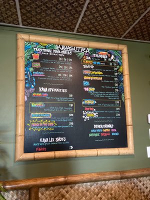 Menu photo 2 Kavasutra kava bar Orlando, FL