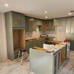 Kitchen Cabinets and Bath