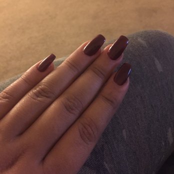 Princess Nails - I asked for coffin style nails and this is what I got. If you look at my pinky, it's doesn't cover my whole nail. - Nail Salons Near Me - Montebello, California Princess Nails - I asked for coffin style nails and this is what I got. If you look at my pinky, it's doesn't cover my whole nail. - Nail Salons Near Me - Montebello, California