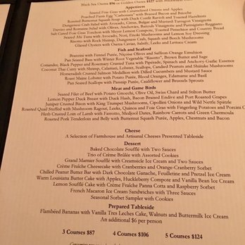 Gary Danko - Copy of the menu on Feb 19, 2017 - New American Near Me - San Francisco, California Gary Danko - Copy of the menu on Feb 19, 2017 - New American Near Me - San Francisco, California