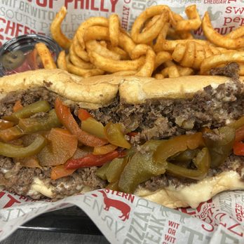 The Cheese Steak Shop - The Classic Philly with Curly Fries - Sandwiches Near Me - Castro Valley, California The Cheese Steak Shop - The Classic Philly with Curly Fries - Sandwiches Near Me - Castro Valley, California