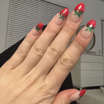 Aria Nail Lounge - Manicure hard gel nail art - Nail Salons Near Me - Pasadena, California