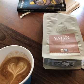 Dancing Goats Coffee - Cortado and a bag of organic single origin beans - Coffee & Tea Near Me - Atlanta, Georgia Dancing Goats Coffee - Cortado and a bag of organic single origin beans - Coffee & Tea Near Me - Atlanta, Georgia