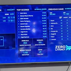 Zero Latency VR Jax - We top 15 of any group that's has played zombie outbreak