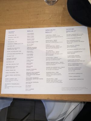 Menu photo 1 Yume Sushi Bar Studio City, CA Menu photo 1 Yume Sushi Bar Studio City, CA