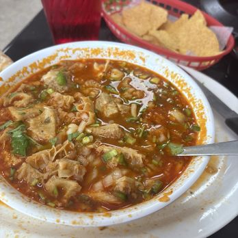 El Bracero - Menudo breakfast of a few! - Mexican Near Me - Kingsland, Texas