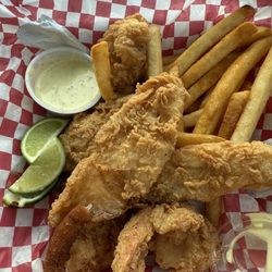 Charky's - Flounder shrimp