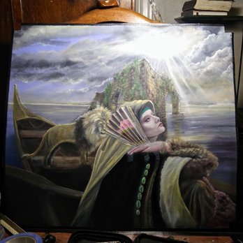River Gallery - My work area and latest painting - Art Galleries Near Me - Independence, Oregon River Gallery - My work area and latest painting - Art Galleries Near Me - Independence, Oregon