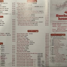 Menu Menu