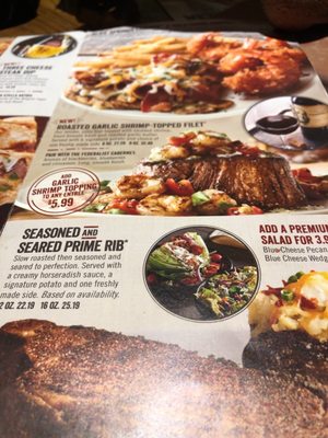 Menu photo 3 Outback Steakhouse Miami, FL Menu photo 3 Outback Steakhouse Miami, FL