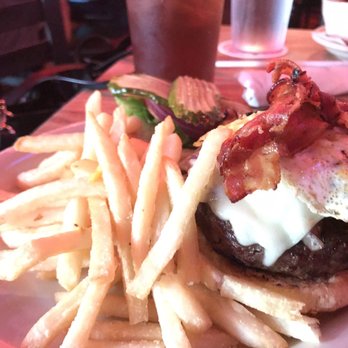 Vortex Bar & Grill - Swiss & Mushroom with bacon and fried egg add on - American Near Me - Atlanta, Georgia Vortex Bar & Grill - Swiss & Mushroom with bacon and fried egg add on - American Near Me - Atlanta, Georgia