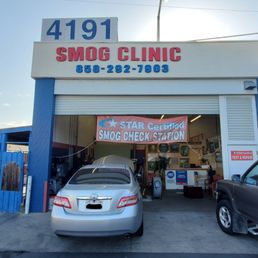 Exterior outside entrance of Smog Clinic - Store Front - San Diego, California Exterior outside entrance of Smog Clinic - Store Front - San Diego, California