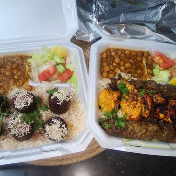 Kabob Zone - Falafel Platter and Chicken/Beef Combo - Pakistani Near Me - Woodbridge, Virginia