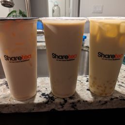 Mango Green Milk Tea Mango Green Milk Tea